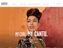 Tablet Screenshot of cantubeauty.com